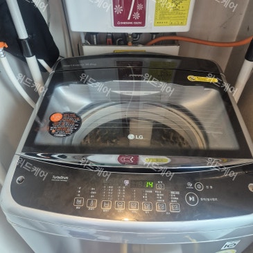 성남 신흥역 하늘채 LG 통돌이세탁기 16kg 분해청소TR16SK 10년 된 세탁기, 오염도에 놀라셨던 이유